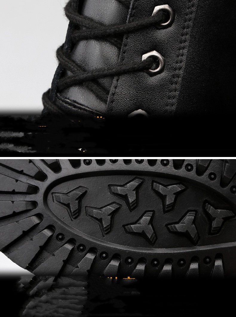 Men's Warm Slugged Bottom Work Shoes - Image 6