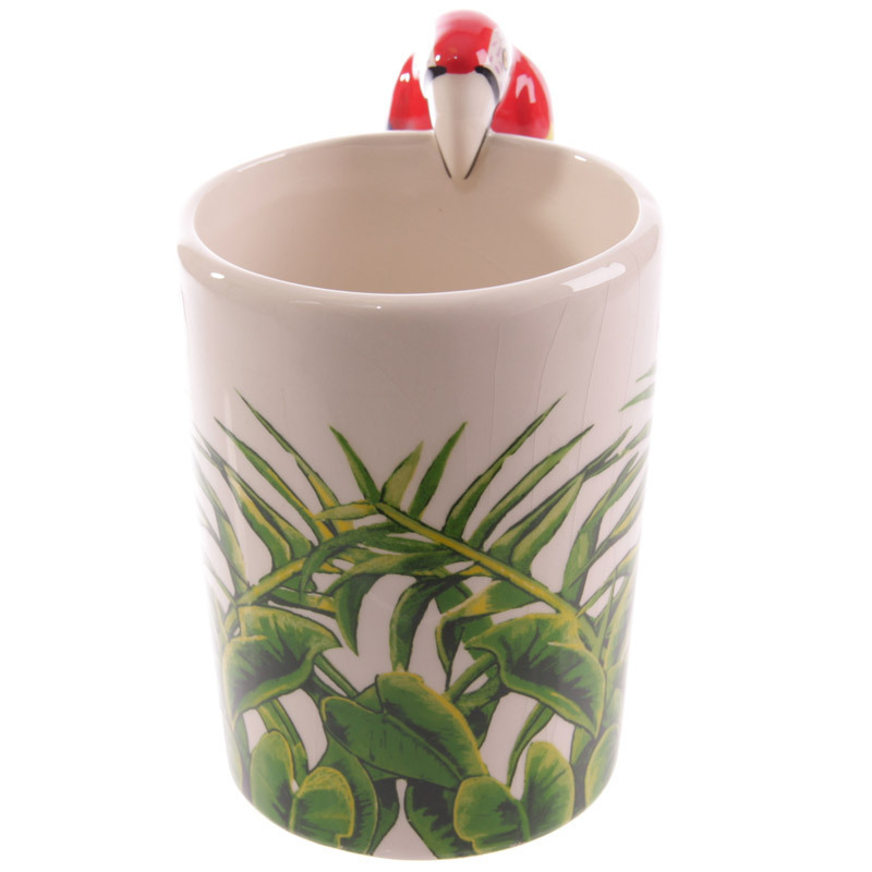 Parrot cup coffee cup — изображение 2