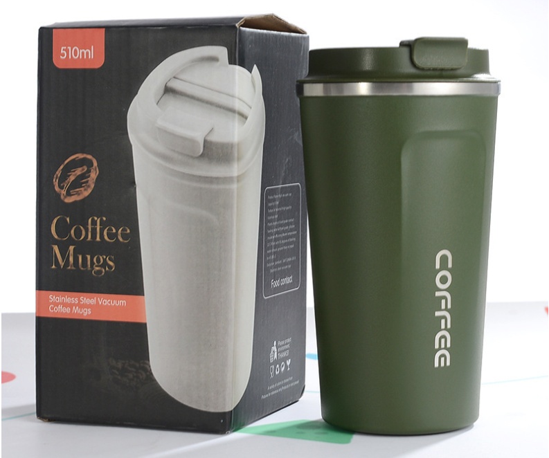 Travel Office Car Stainless Steel Thermal Vacuum Coffee Mug – Bild 7