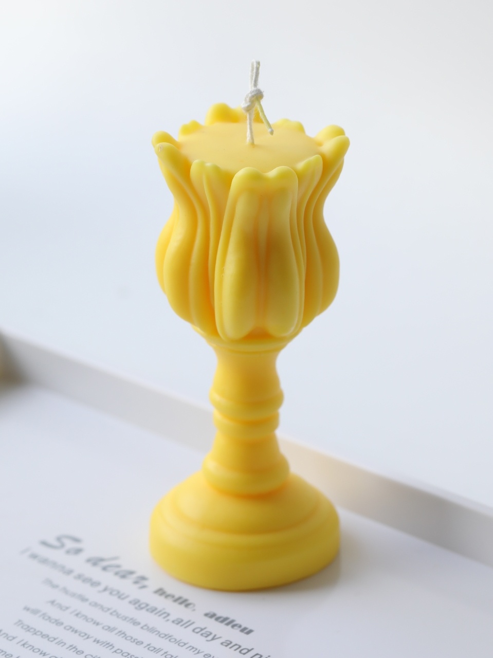 Tulip Candlestick candle mould - Image 4