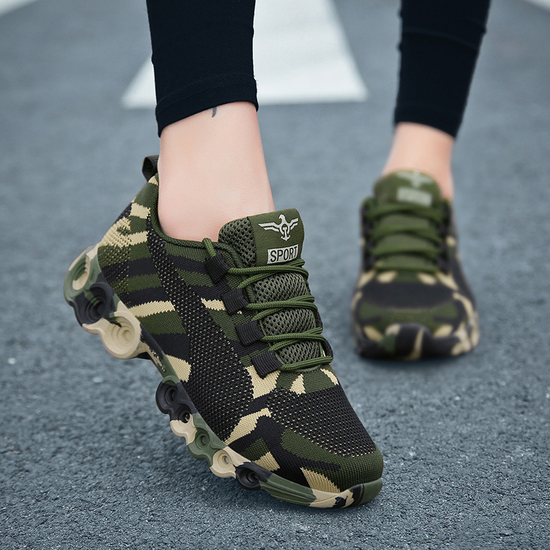 Camouflage Men And Women Sports Shoes Training Work Students Military — изображение 4