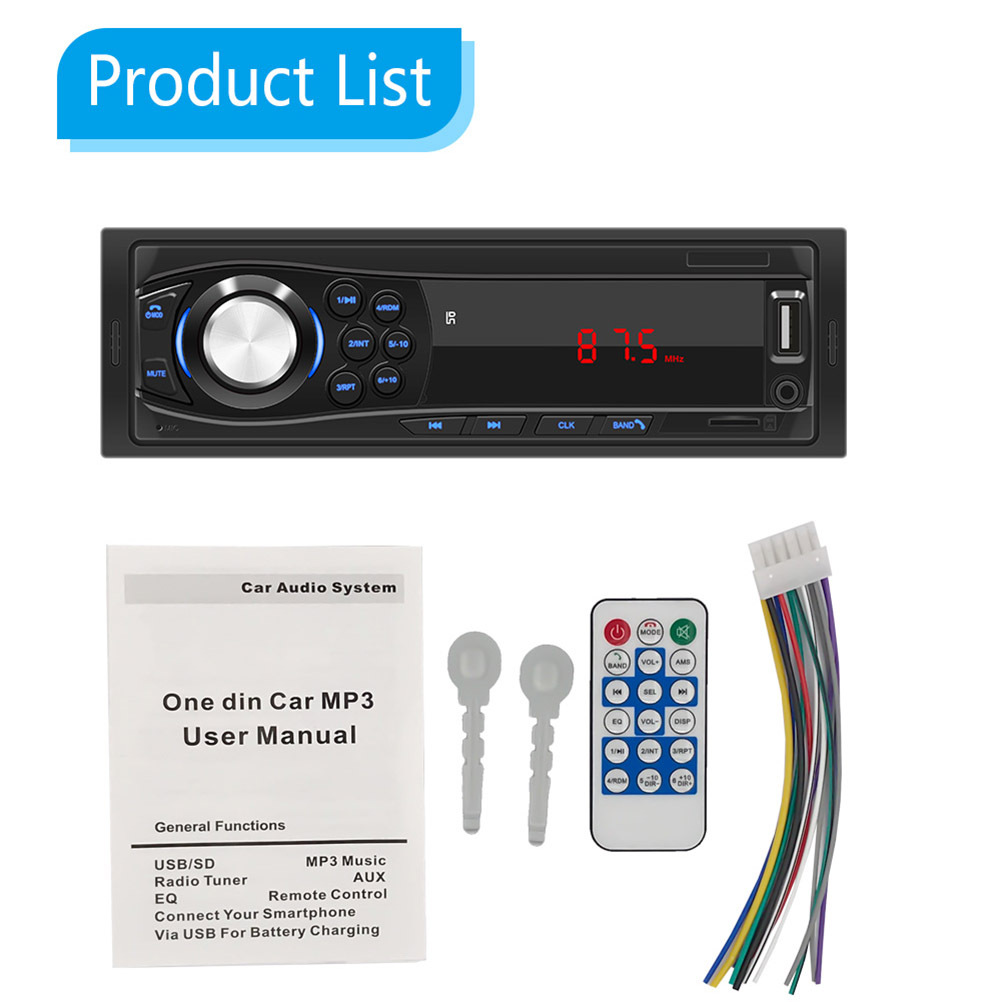 Car Bluetooth Mp3 Player Car FM Radio - Image 5