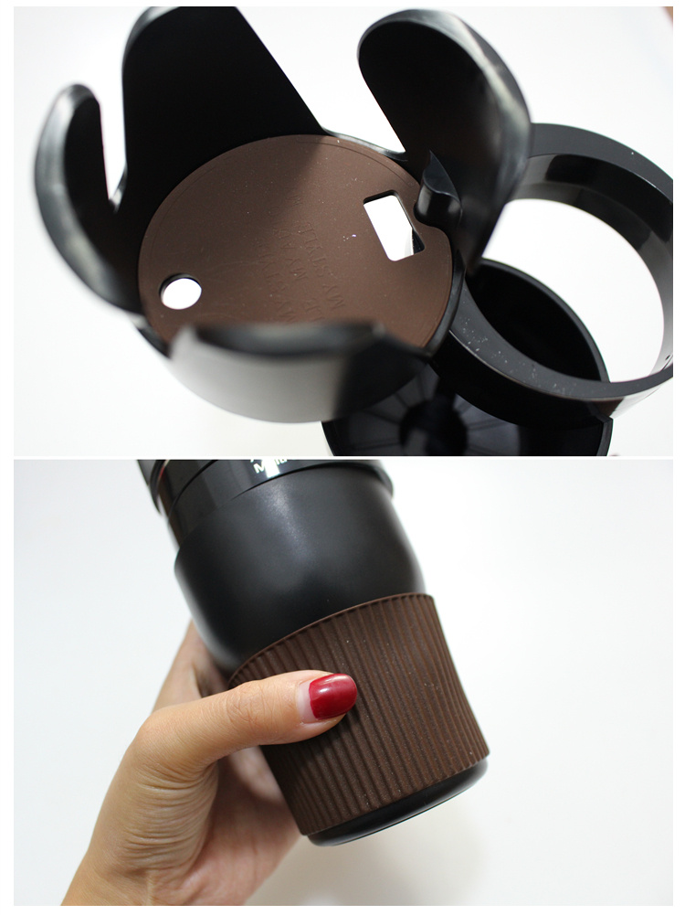 Automotive supplies multi - functional car rotating storage cup holder