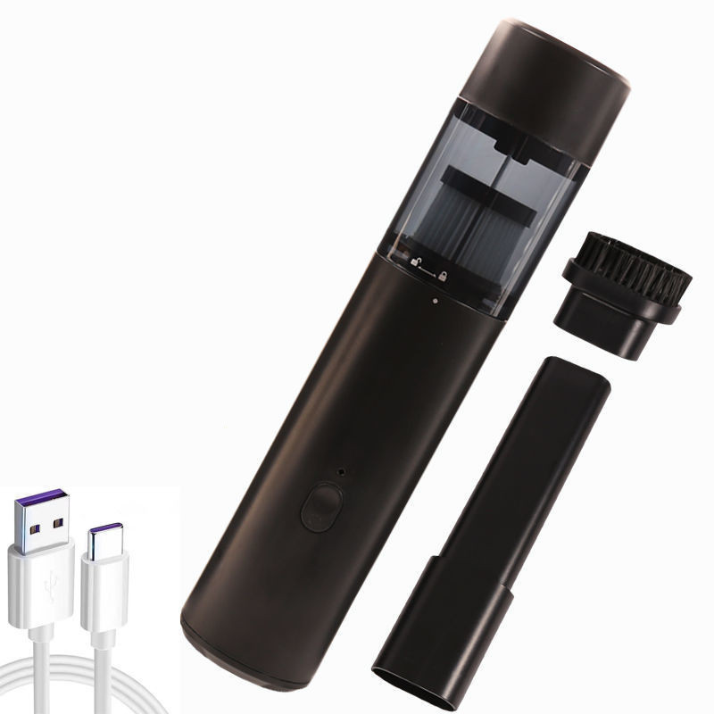 High-power And Powerful Mini Car Vacuum Cleaner Wireless Charging For Household Use In The Car - Image 5