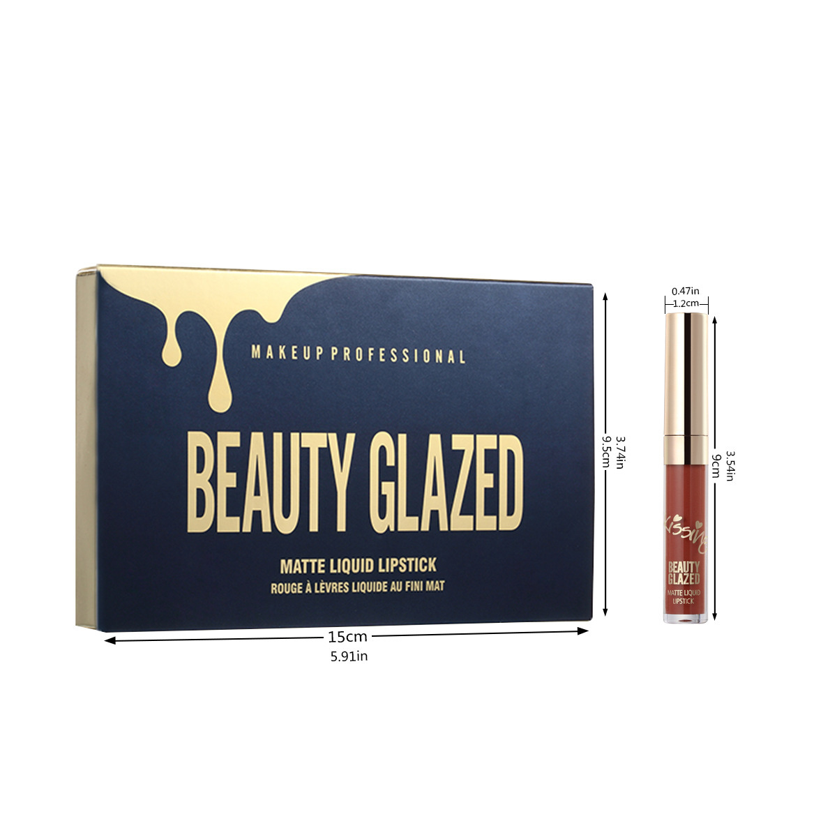 Beauty glazed 6 lipstick set - Image 3