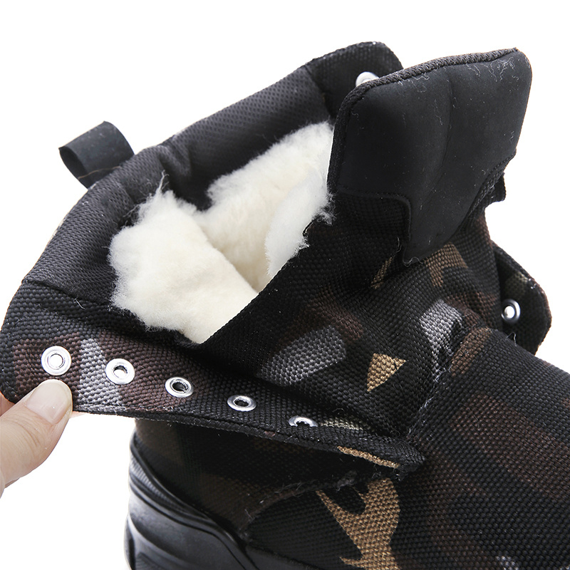 Three-proof Wool Snow Boots Thick Warm Waterproof - Image 4