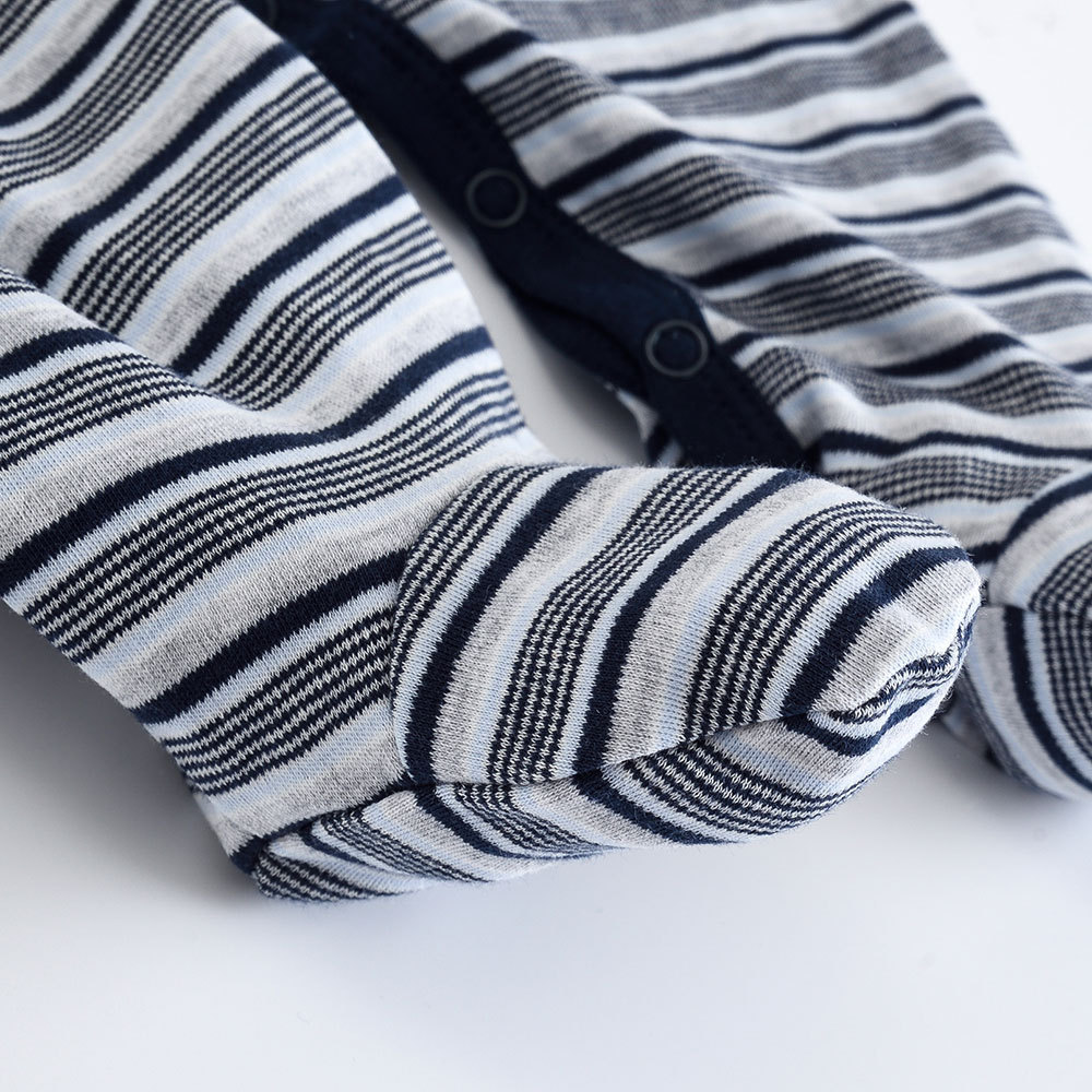 Striped new baby clothes - Image 3