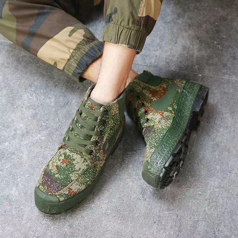 Men's Non-slip Labor Protection Canvas Wear-resisting Casual Rubber Shoes - Image 6