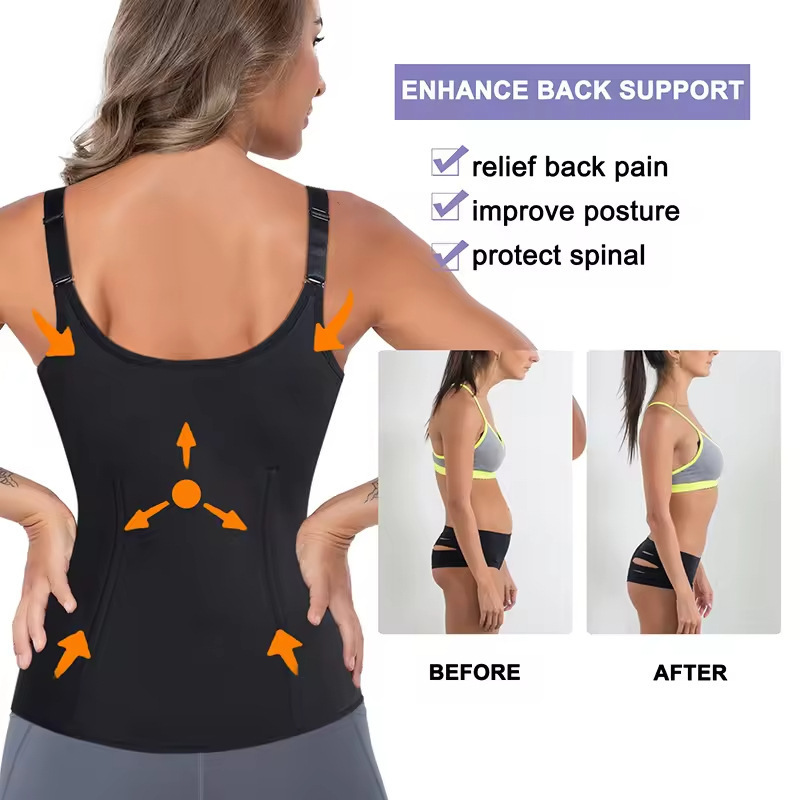 Waist Shaping Belt Waist Matching Dress Slim High-end Body Shaping Top - Image 4