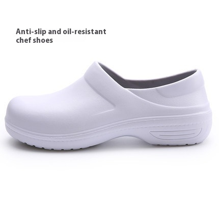 Non-slip Oil-resistant Chef Surgery Breathable Work Shoes - Image 4