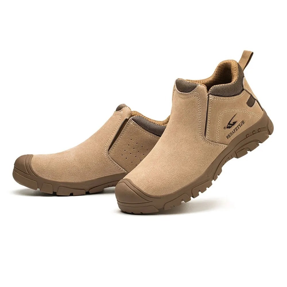 Slip-on Steel Toe Cap Safety Shoes Attack Shield And Anti-stab – Bild 2