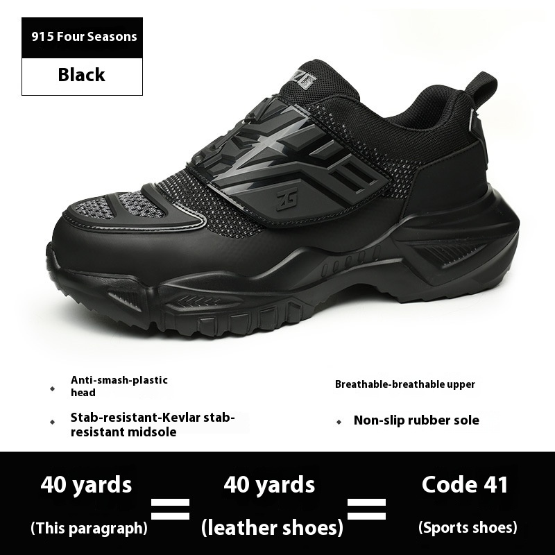 Safety Shoes Attack Shield And Anti-stab Labor Shoes – Bild 3