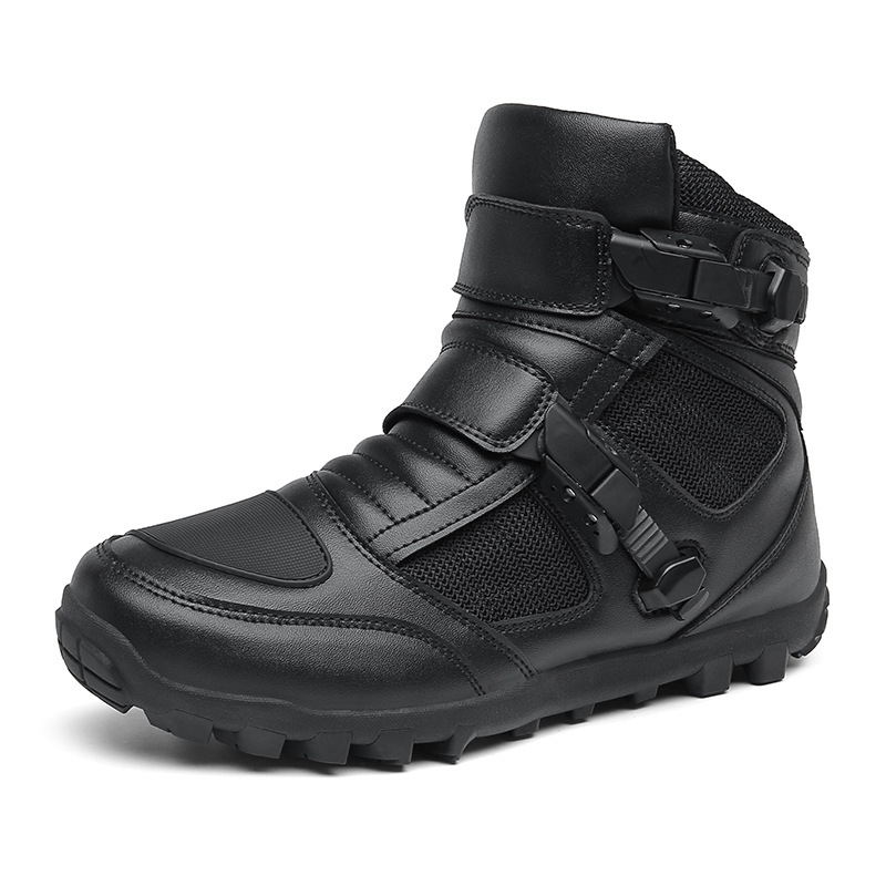 Motorcycle Male Knight Four Seasons Colorful Motorcycle Boots - Image 2