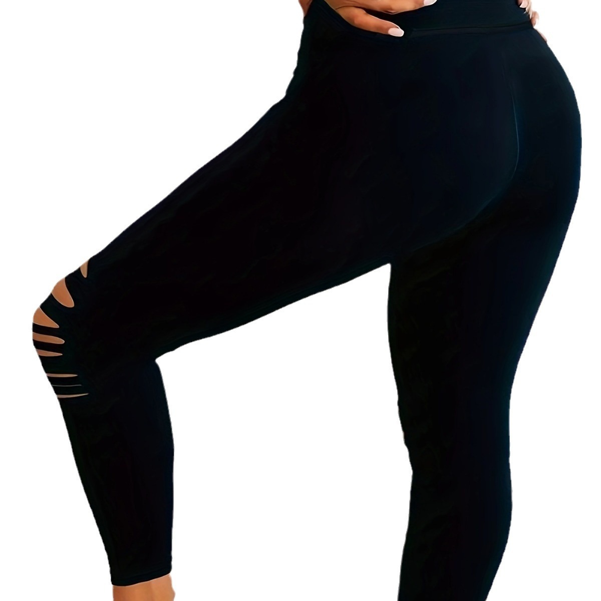 Stretch Sports Workout Bottoming Yoga Pants – Bild 5