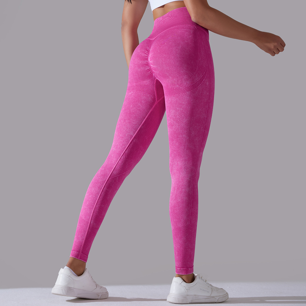 Skinny Peach Hip Raise Yoga Pants - Image 9