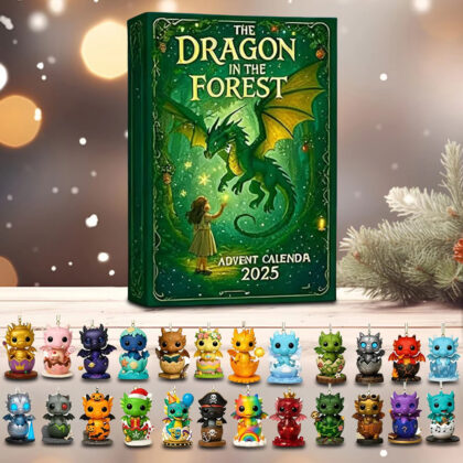 Forest Dragon Advent Calendar Christmas Gift