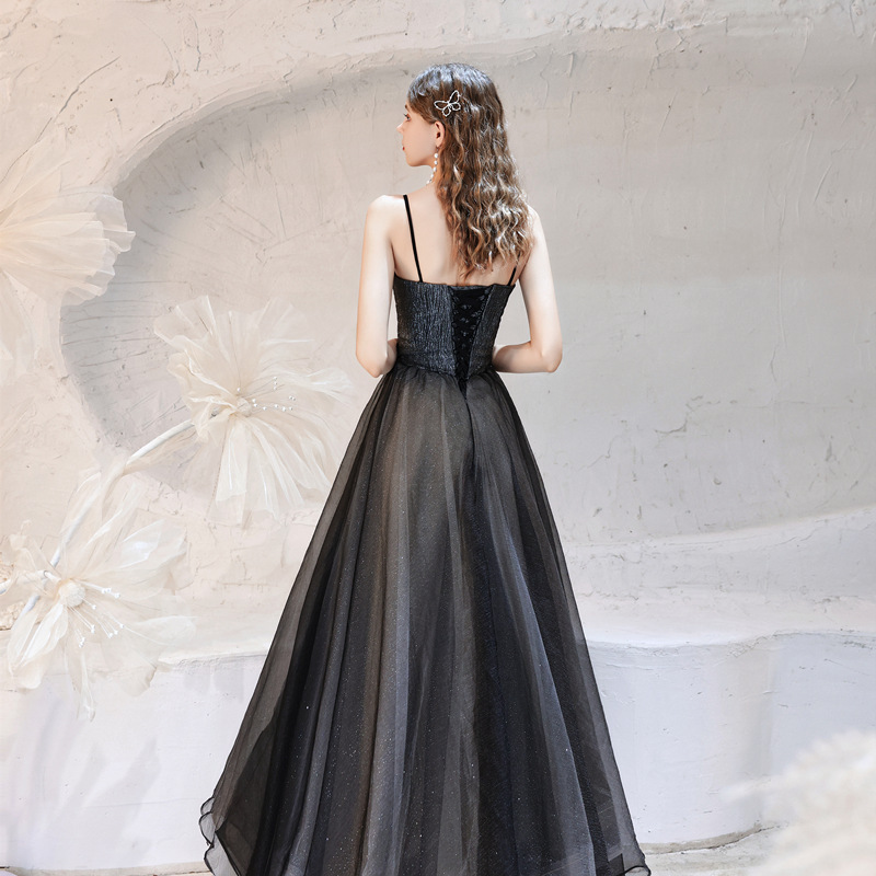 Small People Show Thin Student Art Test Temperament Socialite Banquet Dress – Bild 5