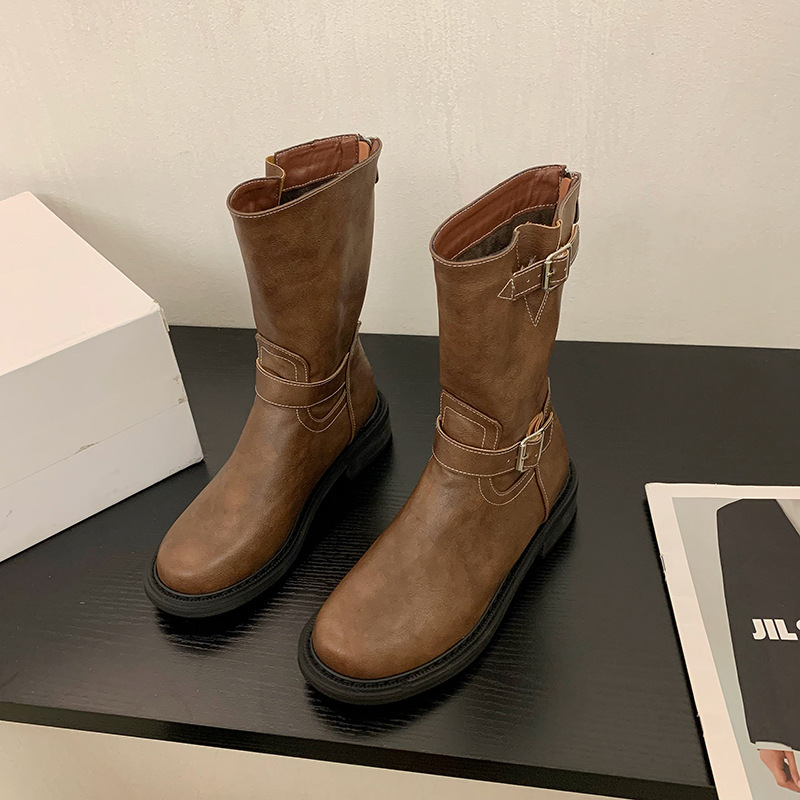 New Retro Western Cowboy Boot Belt Buckle - Image 2