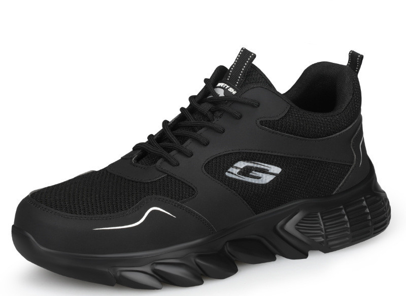 Men's Breathable Anti-smashing And Anti-puncture Safety Shoes - Image 10