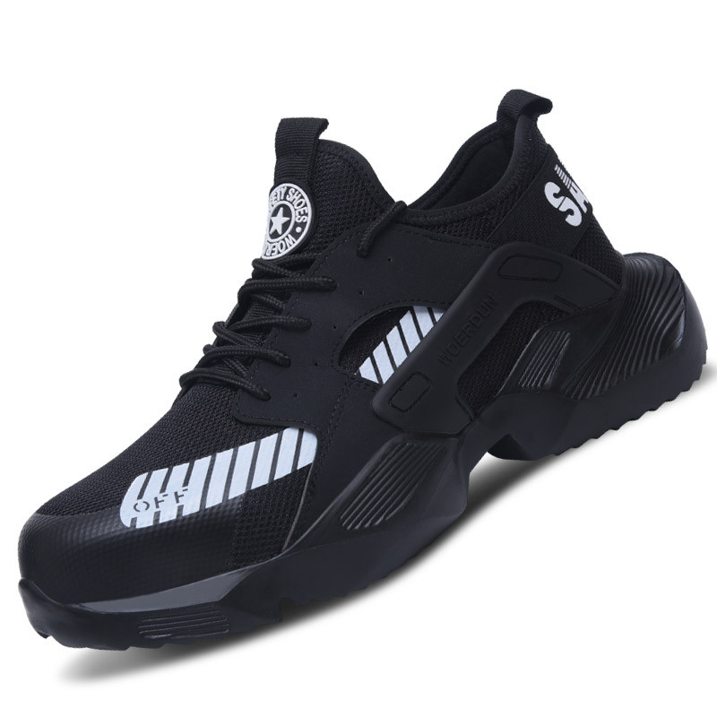 Full Black Lightweight Work Shoes - Image 7