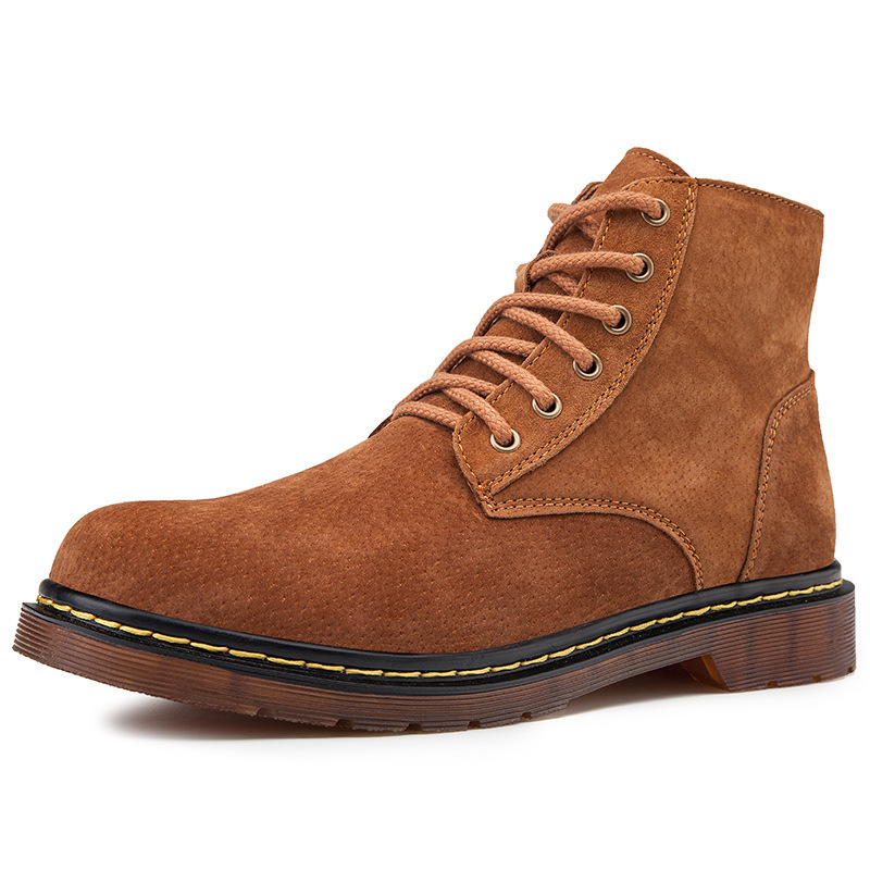 Handmade Leisure High-top Retro Desert Boots Men — изображение 6