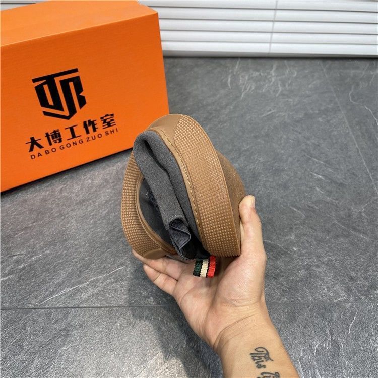 Men's Casual Winter Velvet Warm Cotton Shoes - Image 2