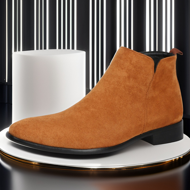 Fashion European And American Style Men's Short Boots – Bild 7