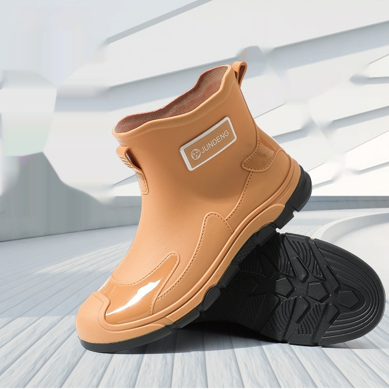 Waterproof Boots Minimalist Integrated Outdoor Wading Boots Rubber Shoes - Image 6