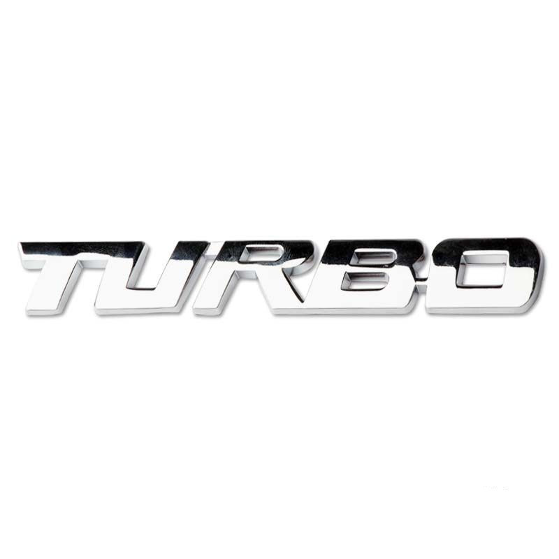 Metallic Personality SPORTS TURBO Decorative Car Logo — изображение 10