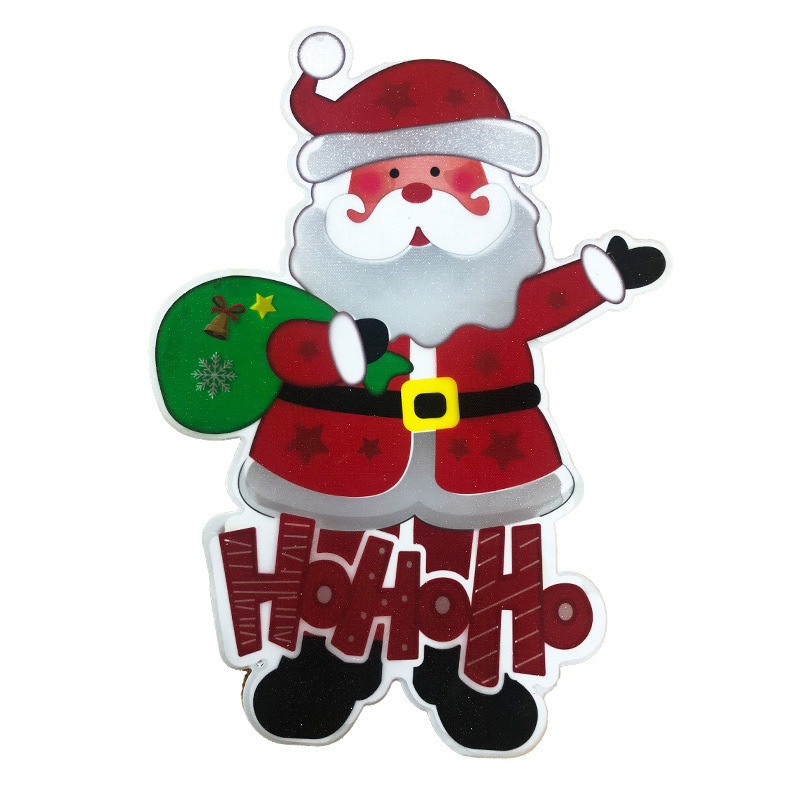 Outdoor Mall Decoration Lights Christmas Day Window Hanging Tree Chandelier Meichen Five-Pointed Star Snowflake Modeling Lights - Image 3