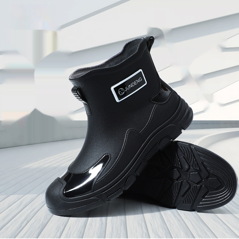 Waterproof Boots Minimalist Integrated Outdoor Wading Boots Rubber Shoes - Image 5