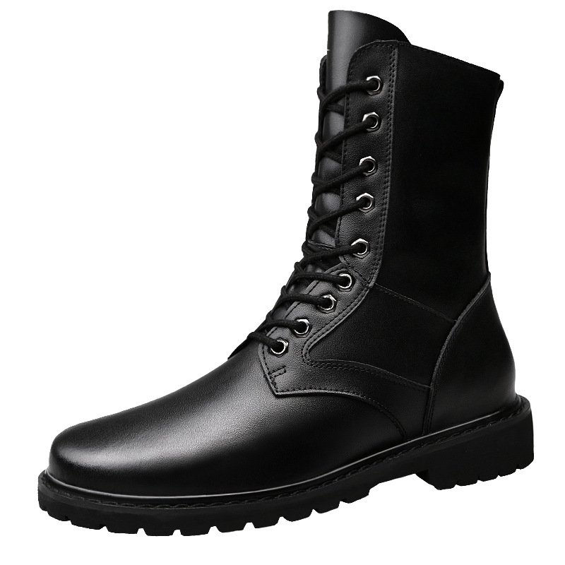 Men's Warm Slugged Bottom Work Shoes - Image 4