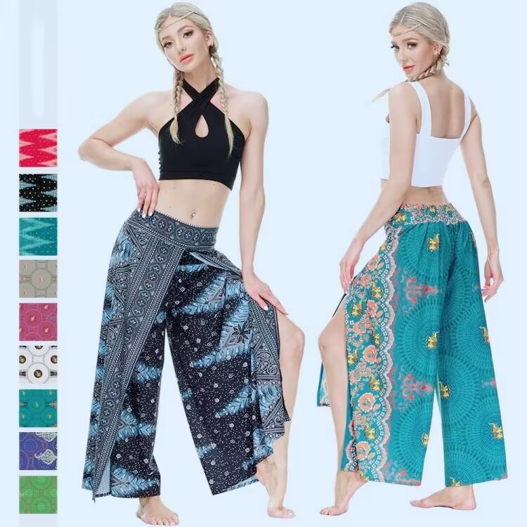 Yoga Pants Women's High Waist Wide Leg Pants