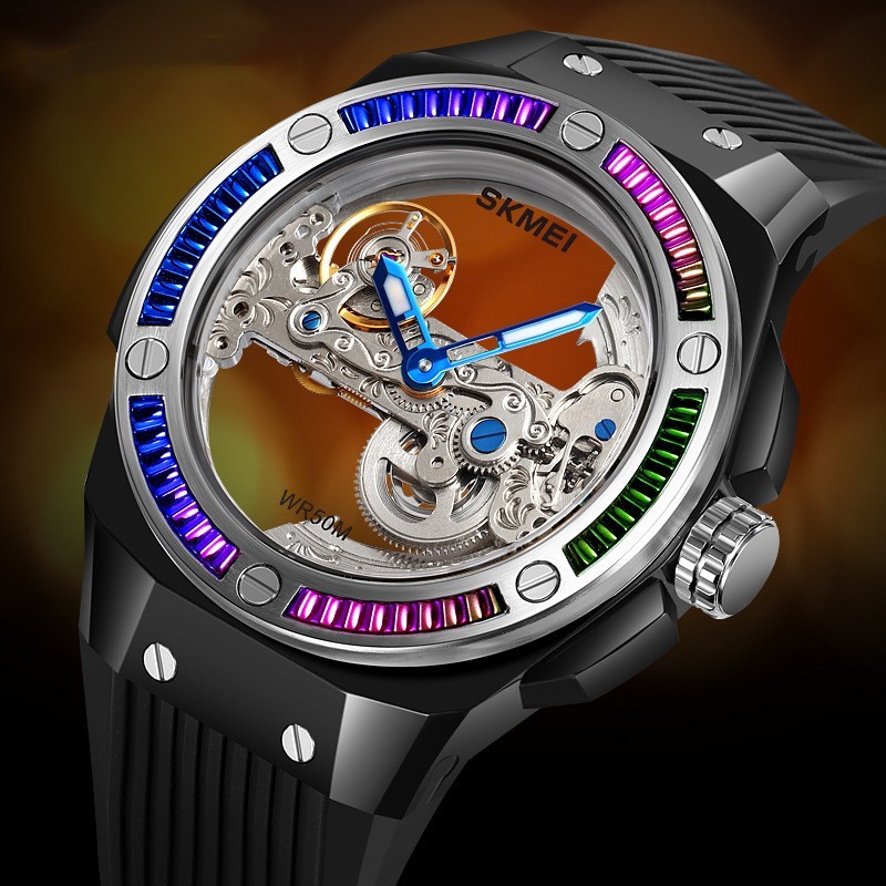 Men's Exquisite Hollow Mechanical Automatic Watch - Image 6