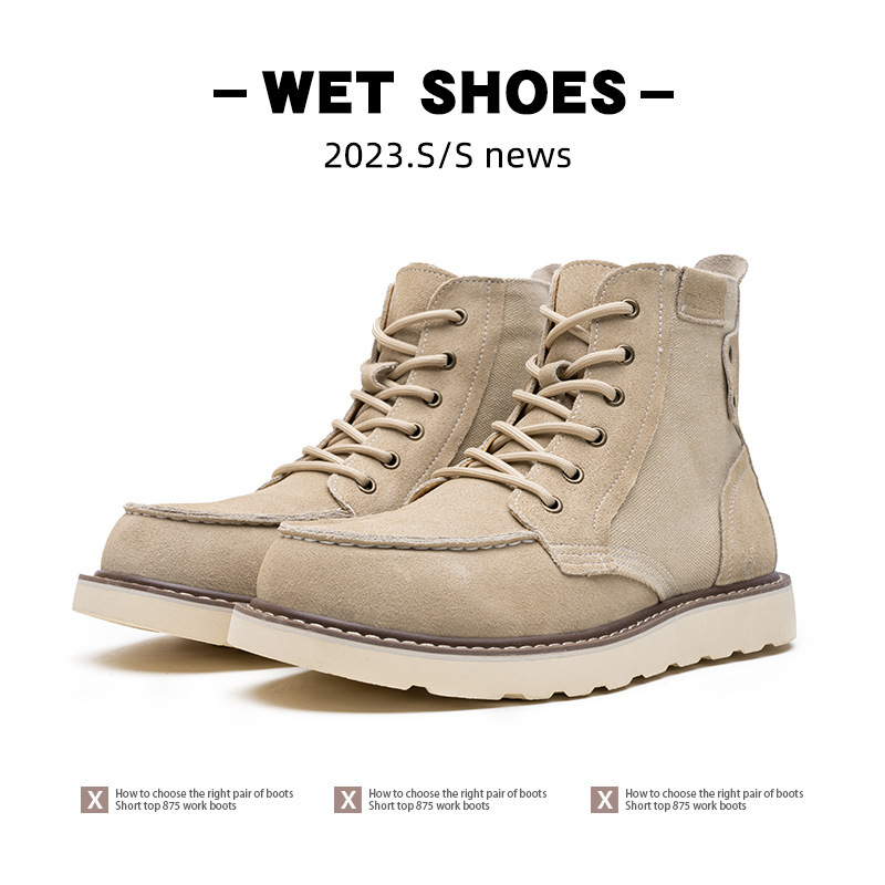 New Vintage Martin Boots American-style Ankle Boots - Image 3