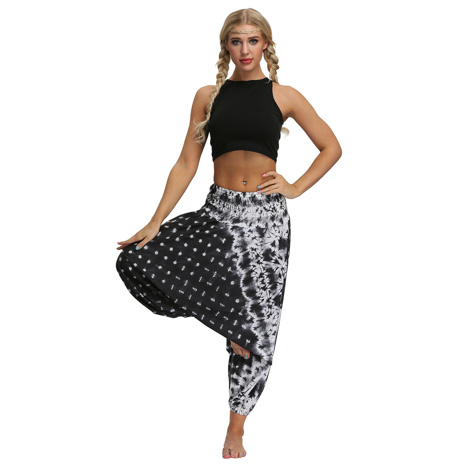 Leisure large size Fitness Yoga Pants — изображение 2