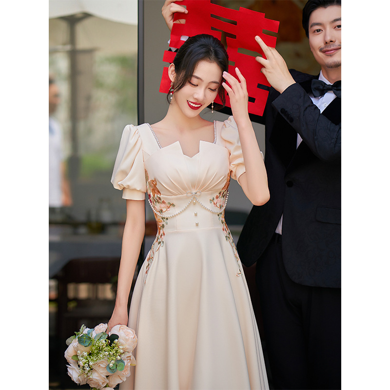 New High-end Banquet Little Evening Dress Women — изображение 2