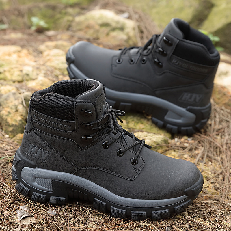 High-top Hiking Boots Outdoor Large Size Training Shoes