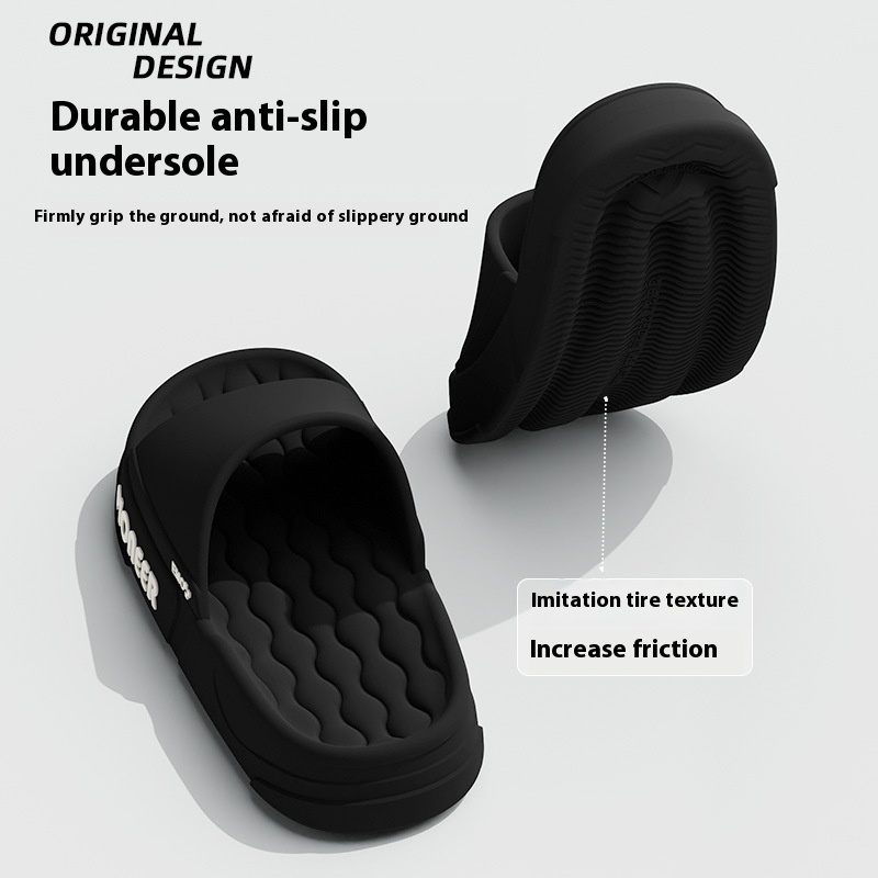 Men's Sandals Household Bathroom Non-slip Bathroom Slippers — изображение 3