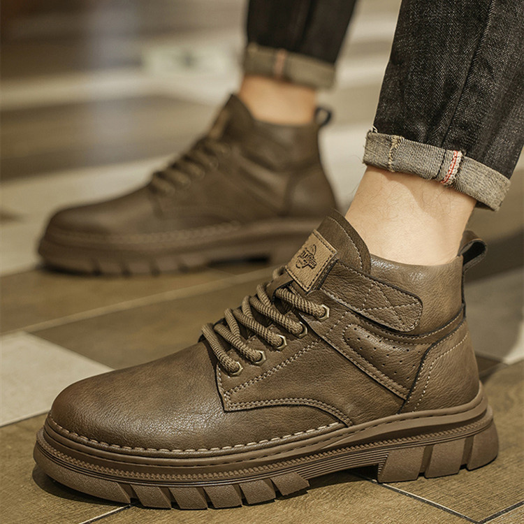 Martin Boots Men's High Top Working Wear Retro - Image 3