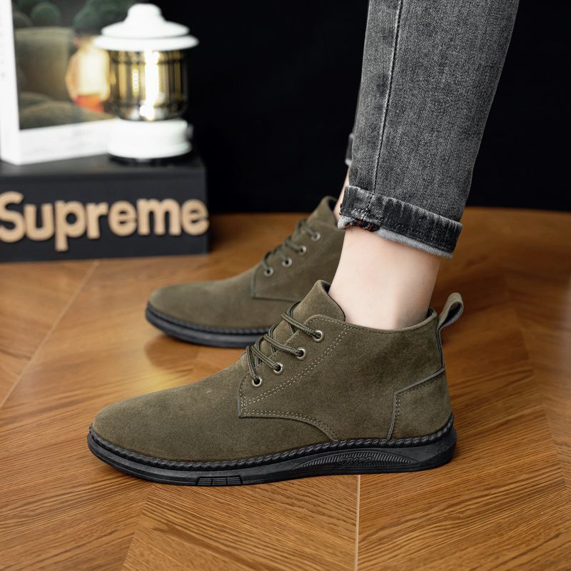 British Style Outdoor Student Casual High-top All-matching Trendy Men's Martin Boots — изображение 2