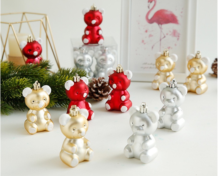 Christmas Ornaments Cute Gifts Reindeer Balls Stars Gingerbread Man Christmas Pendant Ornaments Charm - Image 3