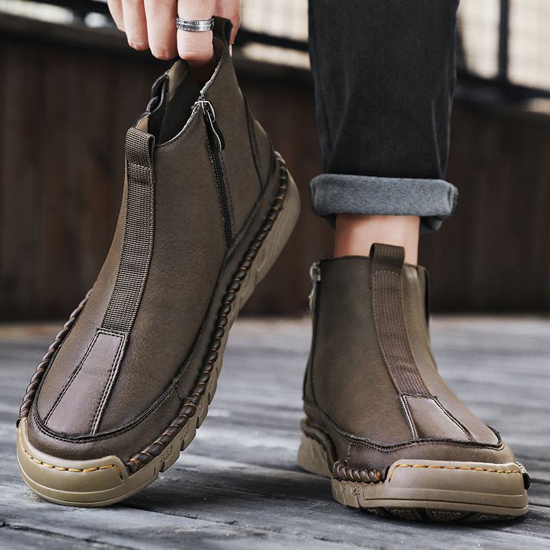 Slip-on High-top Casual Martin Boots – Bild 2