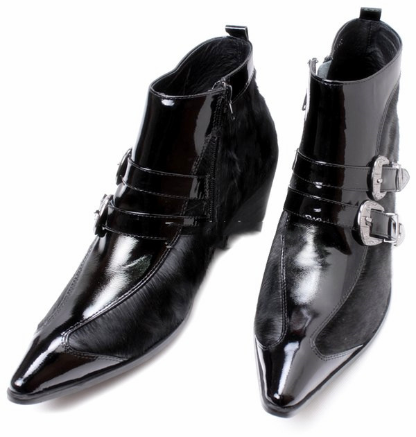 British Fashion Genuine Leather Men's Boots - Image 2