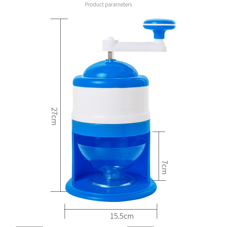 Kitchen Manual Household Mini Smoothie Shaved Ice Machine Hand Ice Breaker — изображение 6