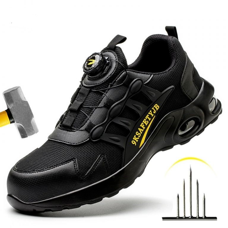 Breathable Anti-smash And Anti-puncture Safety Shoes For Men – Bild 5