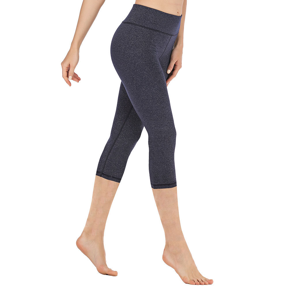High Waist Slimming Yoga Cropped Pants - Image 3