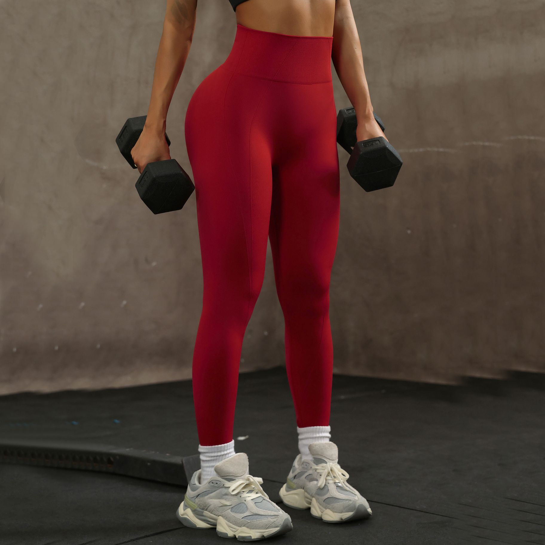 Seamless Skinny Yoga Pants Women's Sports Quick-drying Fitness Pants - Image 2