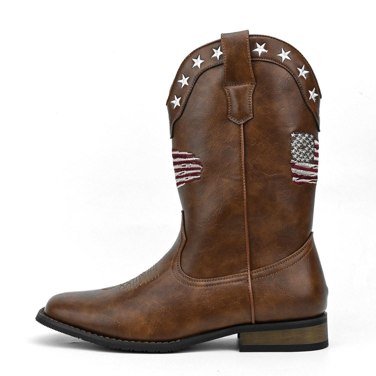 Five-pointed Star Suit Men's Western Cowboy Boot – Bild 4