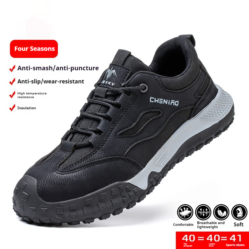 Labor Protection Shoes, Anti Smashing And Anti Piercing Insulation Work Shoes - Image 3